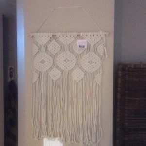 Macrame wall hanger. Murals India 25”x36”